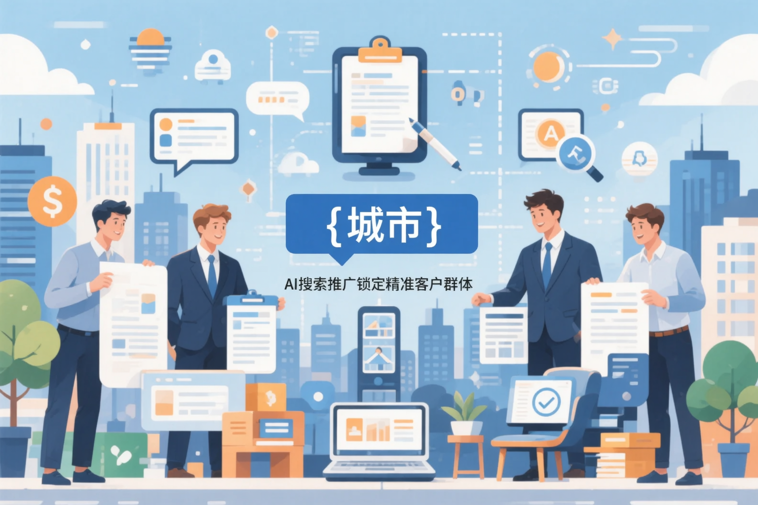 山南公司如何用AI搜索推广锁定精准客户群体