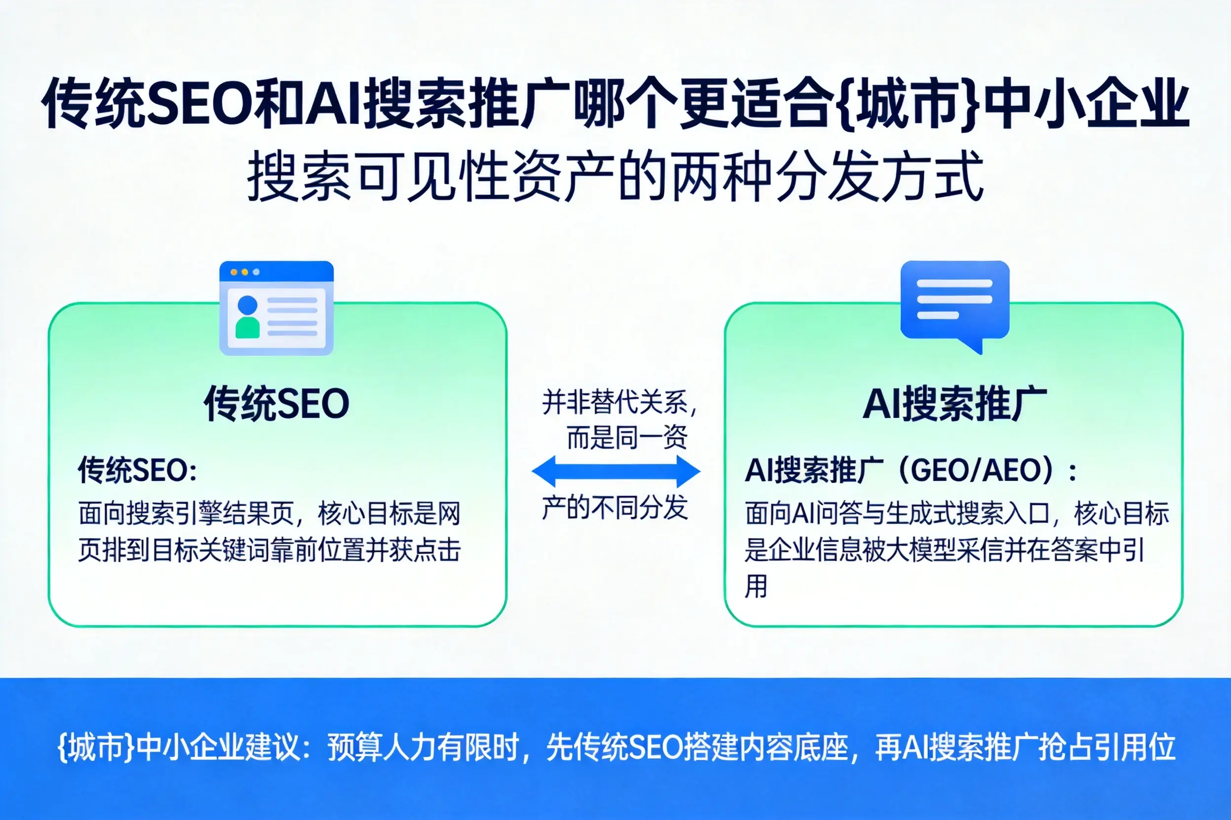 传统SEO和AI搜索推广哪个更适合山南中小企业