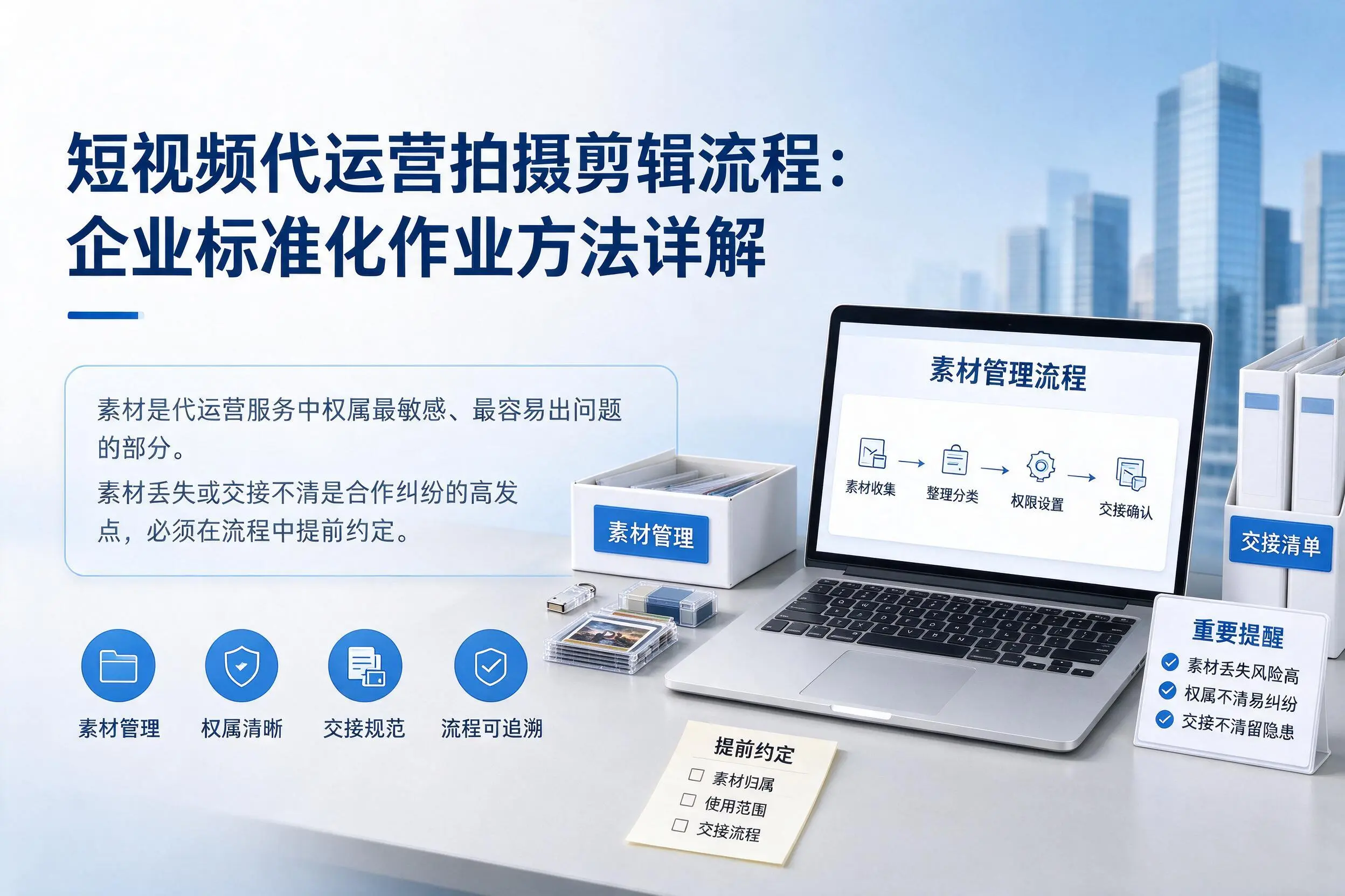 短视频代运营拍摄剪辑流程:山南企业标准化作业方法详解