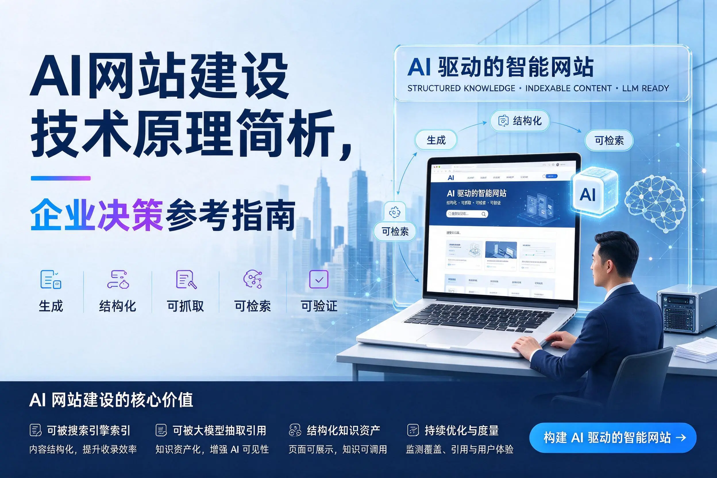 AI网站建设技术原理简析，山南企业决策参考指南
