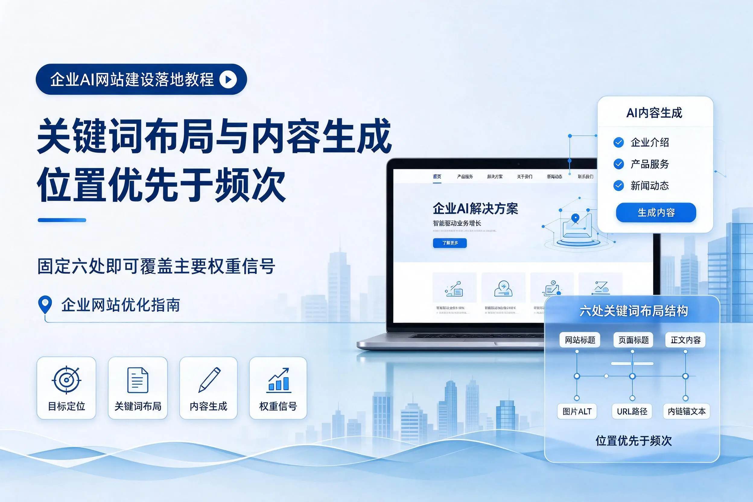 山南企业AI网站建设落地教程：关键词布局与内容生成