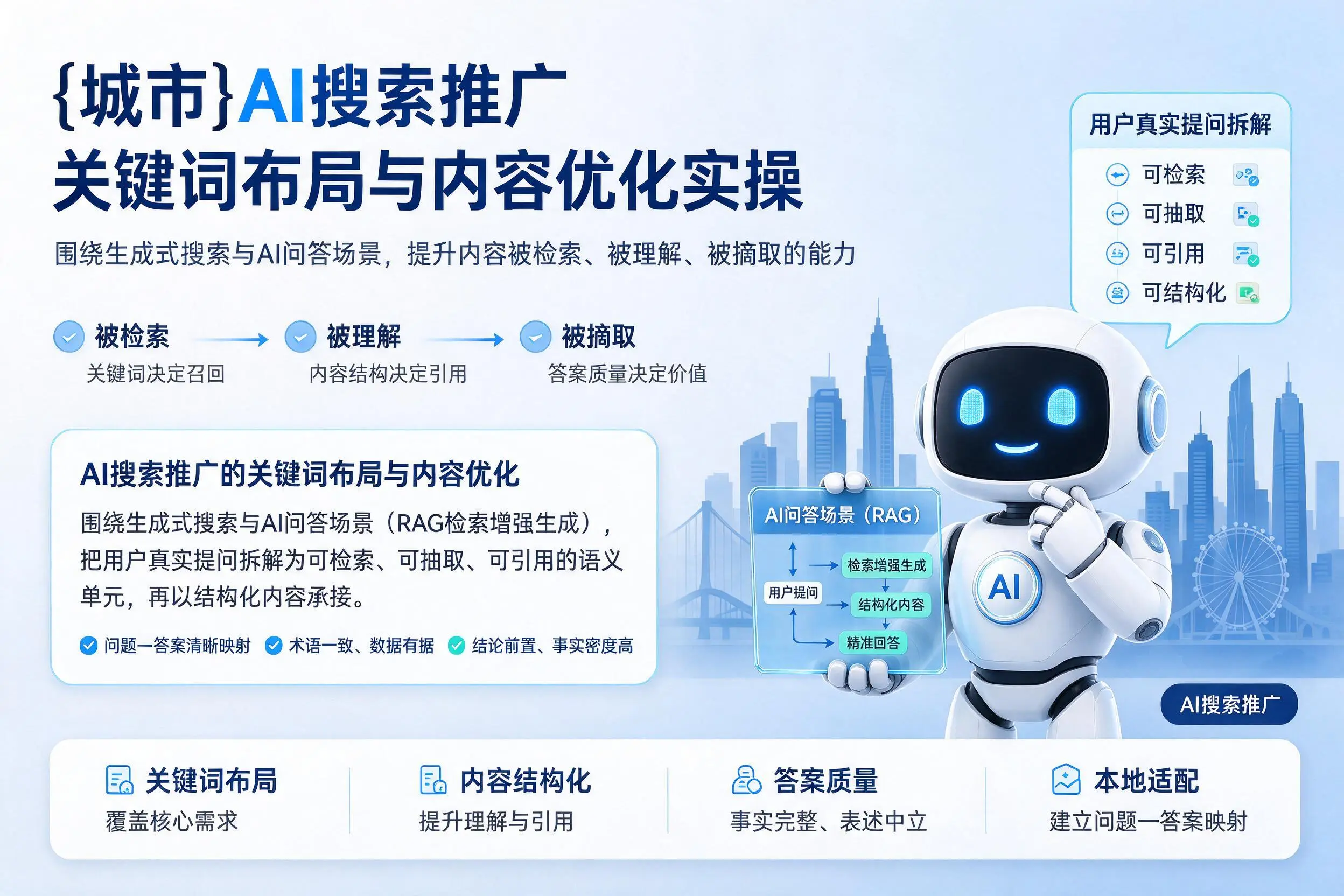 山南AI搜索推广关键词布局与内容优化实操