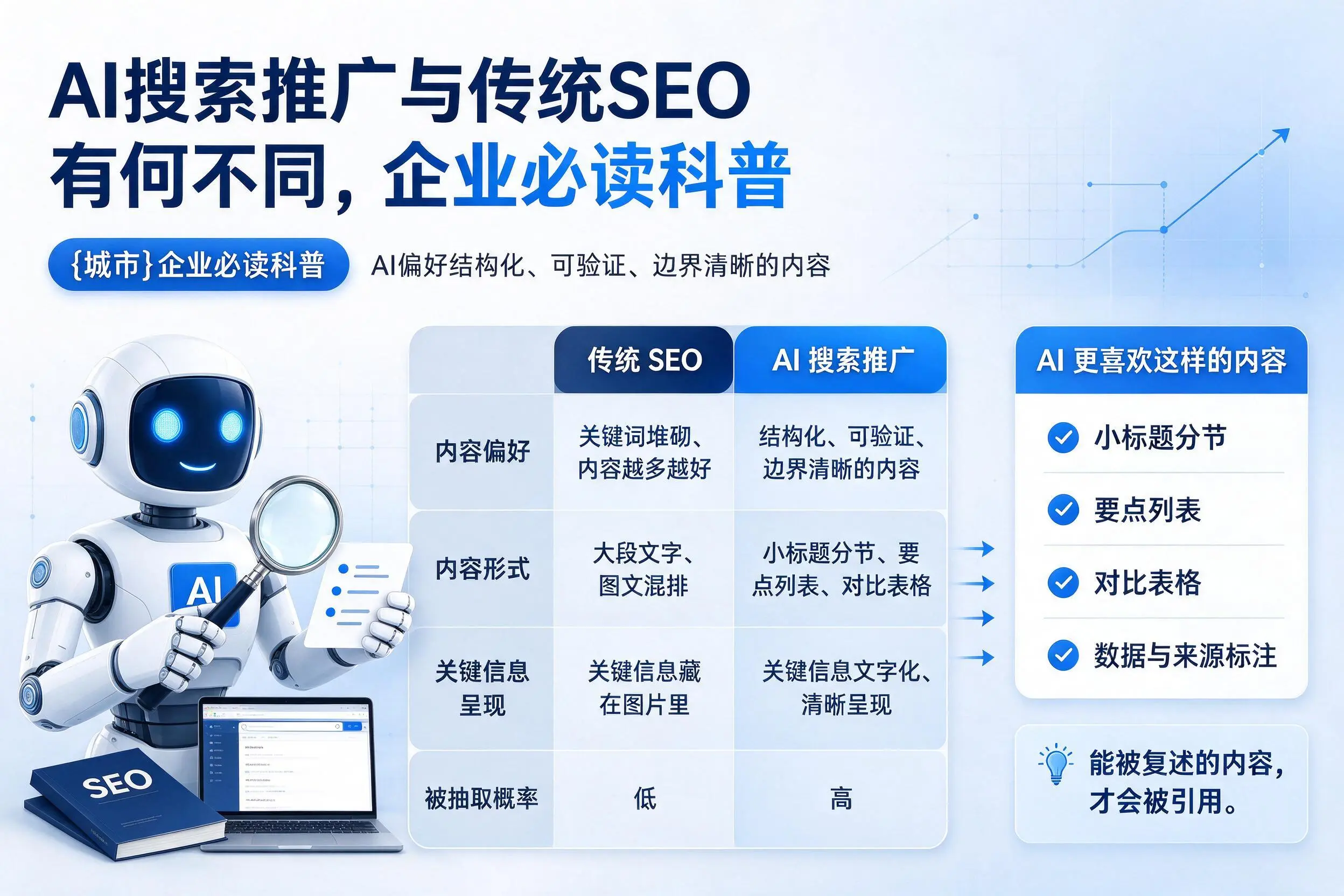 AI搜索推广与传统SEO有何不同，山南企业必读科普
